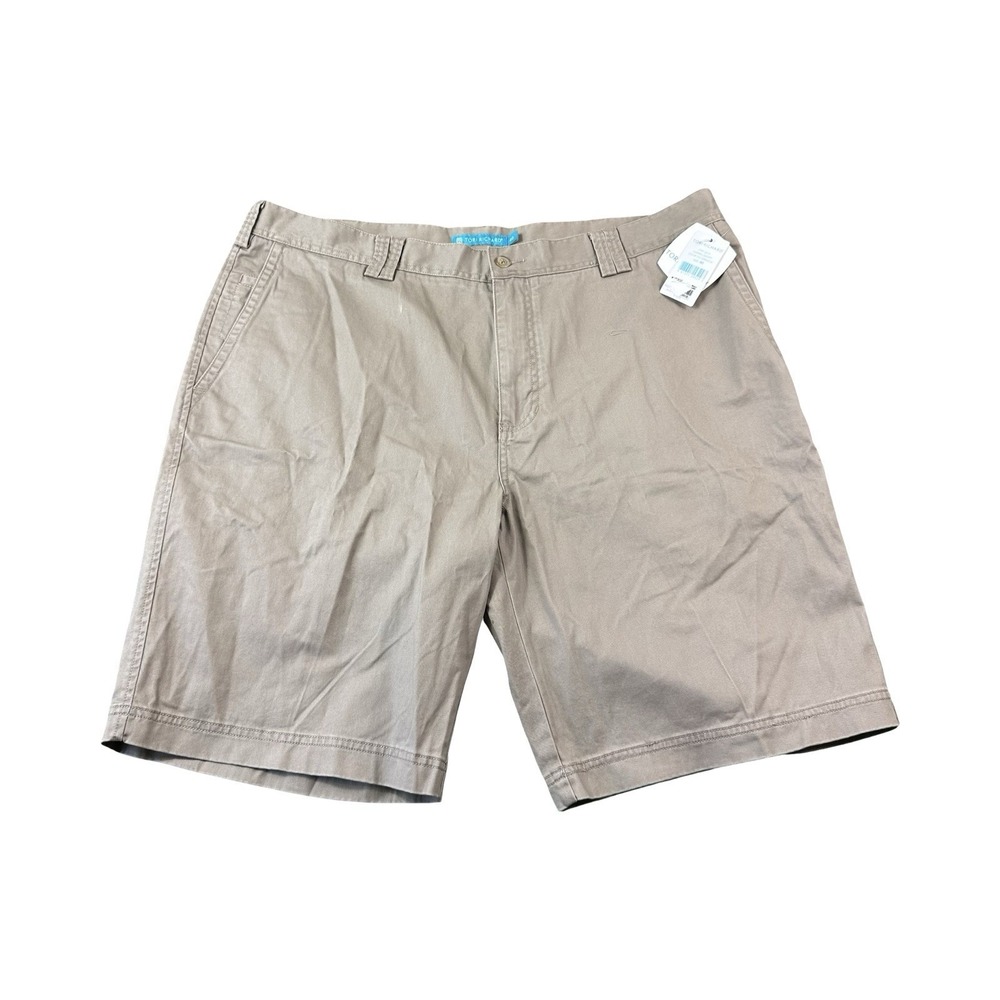 Tori Richard Brown Mens Cotton Stretch Chino Short Size 40 NWT
